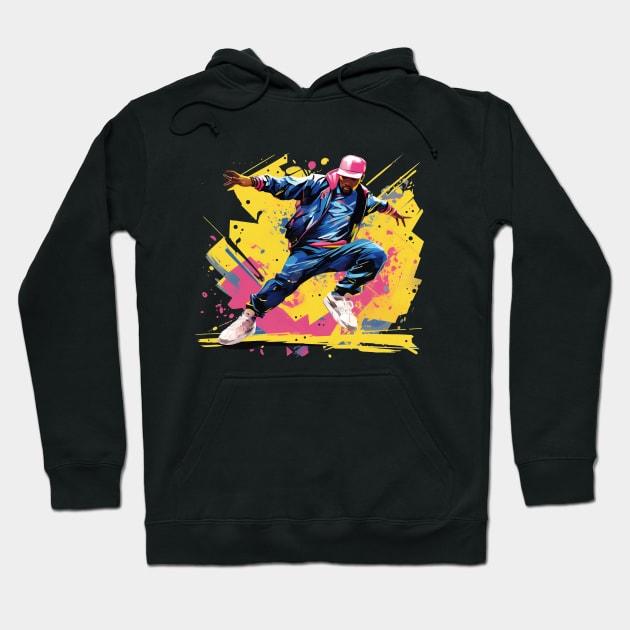 Hip hope dancer Hoodie by javierparra